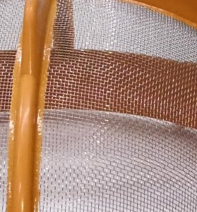 27cm Ayaklı Platin Makarna Süzgeci 304 Kalite Paslanmaz Tel Süzekli Çok Amaçlı Gıda Süzeği 18-10 Özel Çelik Tel Kafesli Özel Üründür
