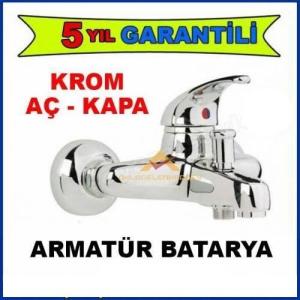 5YIL GARANTİLİ BANYO BATARYASI 1.KALİTE KROM KAPLAMA AÇ-KAPA LÜKS
