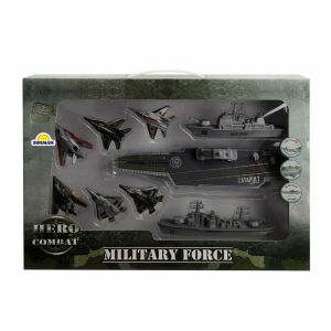 Askeri Oyun Seti 9 Parça Jet Uçak Gemisi