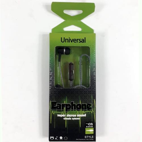 Earphone Stereo Çift Kulak Kulak İçi Kulaklık 3.5 mm Aux Kaliteli