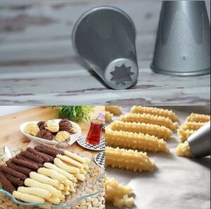 SC214 Suncook Plastik Pratik Dayanıklı Gıda Uyumlu Tırtıl Kurabiye Kalıbı