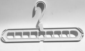 10 Adet Sihirli Askı 9 Bölmeli Elbise Askısı Yer Kazandıran Dikey ve Yatay Kullanım Dolap Düzenleyici