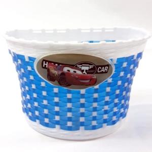 Cars Erkek Çocuk Bisiklet Sepeti Kaliteli Sepet 15x15x23 cm