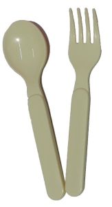 2 Renkte Çatal Kaşıklı Taşınabilir Kapaklı Sağlam Beslenme Kutusu Kaliteli Plastikten Üretilmiştir