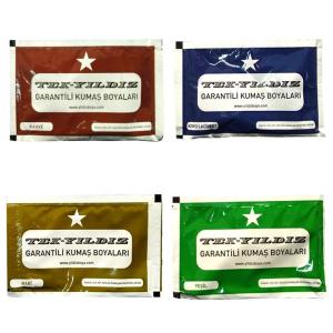 Renk Seçenekli Kuru Toz Kumaş Boyası Pamuk, Yün, Kot, Naylon İçin Kumaş Boyası