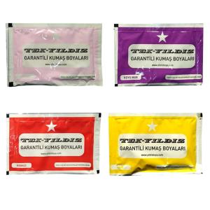 Renk Seçenekli Kuru Toz Kumaş Boyası Pamuk, Yün, Kot, Naylon İçin Kumaş Boyası