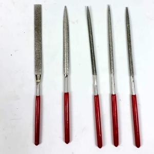 5 Adet Değişik Şekillerde Cam Eğe Seti Elmas Eğe