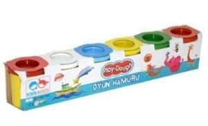 Play-Dough Oyun Hamuru 6 Renk K-700 Yerli Üretim 3-6 yaş %100 Doğal