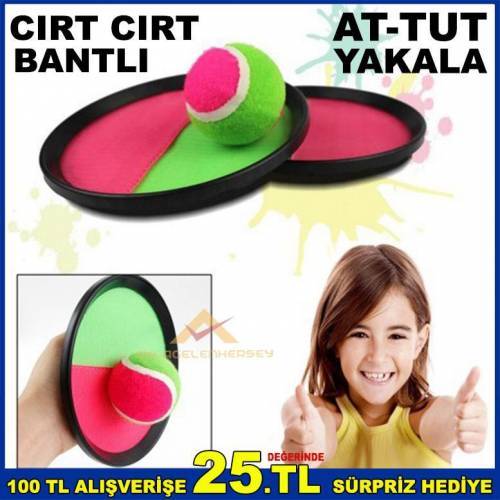 Yapışkan Cırt Cırtlı 2 Kişilik At Tut Yakala Oyun Seti