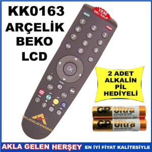 ARÇELİK-BEKO LCD TELEVİZYON KUMANDASI KK0163