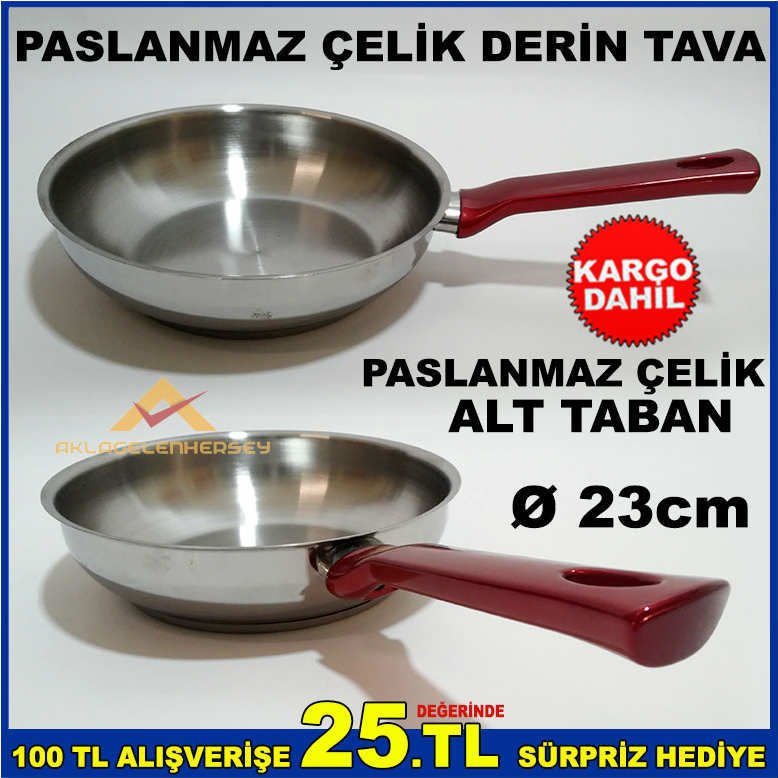 PASLANMAZ ÇELİK DERİN TAVA ÖZEL ÇELİK ALT TABAN