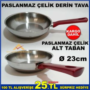 PASLANMAZ ÇELİK DERİN TAVA ÖZEL ÇELİK ALT TABAN