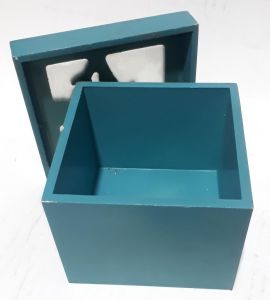 11x11x8cm Boyutlarında Ağaç Desenli Boncuklu Ahşap Hediye Kutusu Kaliteli Ahşaptan Üretilmiştir