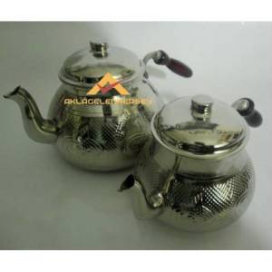 OSMANLI TUĞRA DESENLİ BAKIR BÜYÜK BOY ÇAYDANLIK