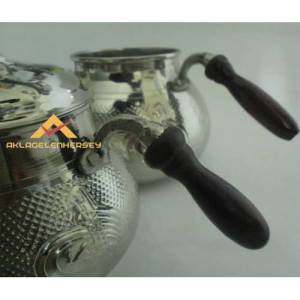 OSMANLI TUĞRA DESENLİ BAKIR BÜYÜK BOY ÇAYDANLIK