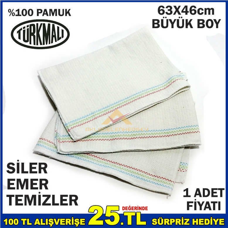 Hav bırakmaz Süper emici yer silme bezi EN KALIN DOKULU %100 PAMUK 63x46cm BÜYÜK YER SİLME BEZİ