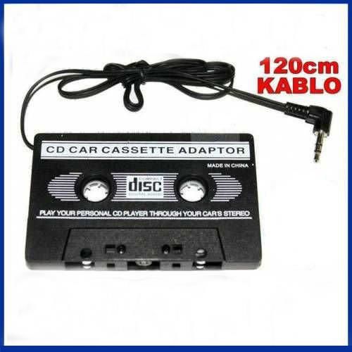 Oto Araç Cd Kaset Adaptörü 120cm Kablo