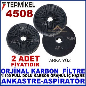 TERMİKEL ANKASTRE DAVLUMBAZ FİLTRESİ TERMİKEL 4508 MODEL DAVLUMBAZ İÇİN GRANÜL KARBON FİLTRE