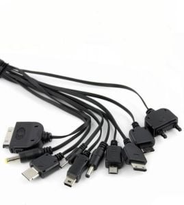 10in1 Universal şarj aleti kablosu çoklu şarj kd