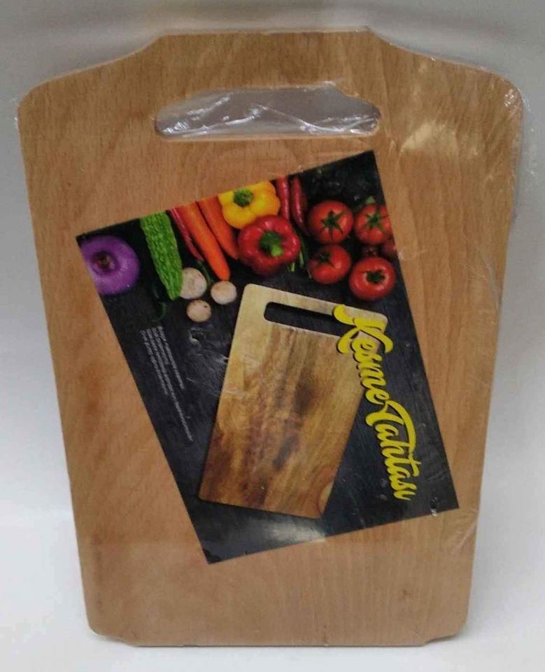 Ahşap kesme tahtası 34 x 22 cm