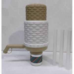 Hasır Desenli Raddan Damacana Su Pompası,Damlatmaz Tüm Damacalara Uyar,Koku Yapmaz Sağlıklı Plastik