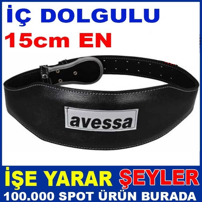 Profesyonel Kemer Delme Makinesi +6 Ölçülü ZımbaAVESSA TAM KORUMALI HALTER-AĞIRLIK KEMERİ