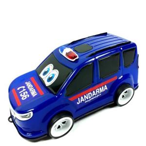 Büyük Boy Oyuncak Jandarma Aracı Araba Araç 36x13x16 cm 