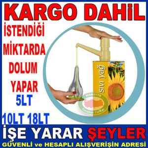 SIVI YAĞ POMPASI VAKUM SİSTEMLİ HİJYENİK PRATİK POMPA TENEKEDEN ŞİŞEYE YAĞ AKTARMANIN EN KOLAY YOLU