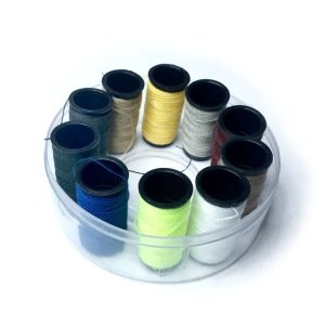 10 Renk Makaralı Dikiş İplik Seti Her Makara 100 Metre