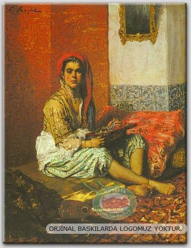 100x70cm ÇERÇEVELİ CANVAS TABLO OSMANLI TBL -692