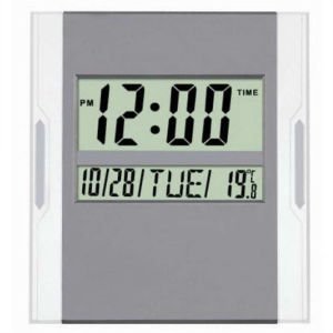 KENKO KK-3886 Dijital Duvar ve Masa Saati - Takvim - Termometre 234x200x28mm LCD Ekran Saat