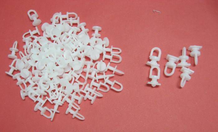 100 ADET DİKMELİ PERDE KORNİŞ DÜĞMESİ