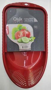 QLUX Plastik Hazneli Kesme Tahtası