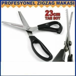 Çelik Sürfüle Makası Terzi,Atölye Çalışmasına Uygun,Profesyonel Sürfüle Makası Zigzag Kumaş Makası