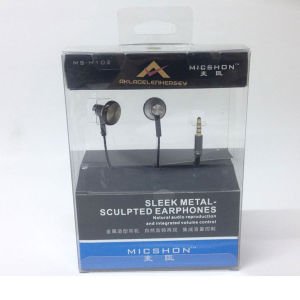 Mikrofonlu Kulaklık Kaliteli Ses Cep Telefon Kulaklığı 120cm Kablo Uzunluğu Stereo Kulaklık Siyah-1