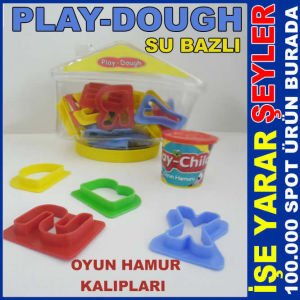 26 AD. KALIP EV ŞEKLİNDE OYUN HAMUR KALIPLARI