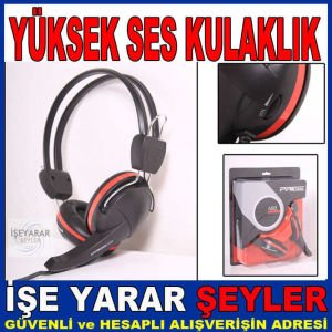PRIGE A88 YANDAN MİKROFONLU KULAKLIK