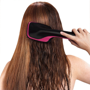 Sıcak Hava Üflemeli Fön Tarağı Saç Düzleştirici Tarak 3 Hız Kademeli Elektrikli Hassas Başlıklı