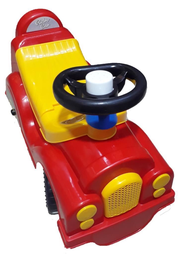 Çocuklara Yürümeyi Öğreten Bagajlı ve Kornalı İlk Adım Arabası   59x39x28 cm Boyutlarında