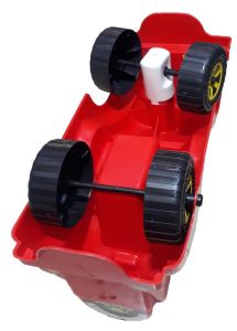 Çocuklara Yürümeyi Öğreten Bagajlı ve Kornalı İlk Adım Arabası   59x39x28 cm Boyutlarında