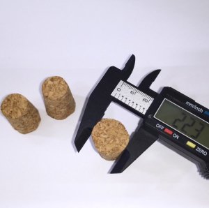 4 Adet Standart Boy 22mm Doğal Mantar Tıpa %100 Orijinal Şişe Kapatıcı Gaz Kaçırmaz Hava Almaz Sağlıklı Organik Tıkaç