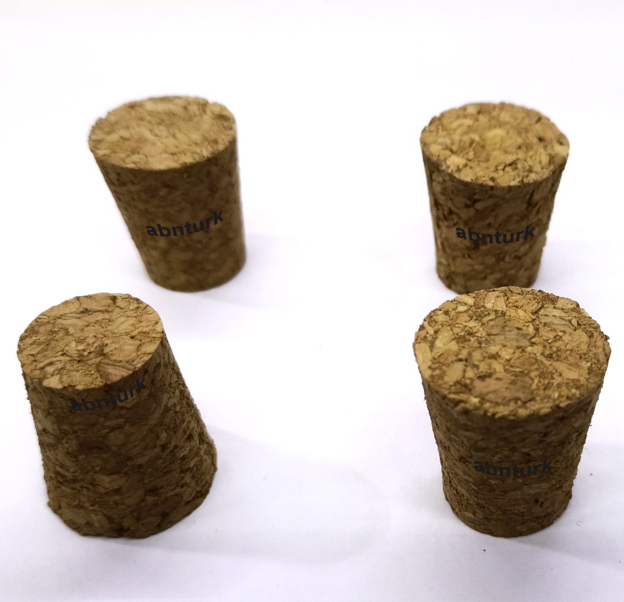 4 Adet Standart Boy 22mm Doğal Mantar Tıpa %100 Orijinal Şişe Kapatıcı Gaz Kaçırmaz Hava Almaz Sağlıklı Organik Tıkaç