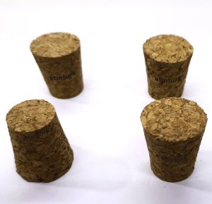 4 Adet Standart Boy 22mm Doğal Mantar Tıpa %100 Orijinal Şişe Kapatıcı Gaz Kaçırmaz Hava Almaz Sağlıklı Organik Tıkaç