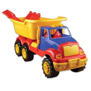 Tombul Kamyon 70 cm Büyük Kaliteli ve Dayanıklı Plastik Oyuncak Kamyon