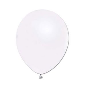 100'lü Paket Metalize Balon 15 Farklı Renk Seçeneği ile 1.Kalite İtalyan 30cm Lateks Metalik Balon Beden Yok - beyaz