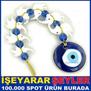 Cam Nazarlıklı Uğurlu 7li Fil Seti