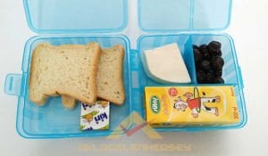 ÇOK FONKSİYONLU BESLENME KABI PRATİK BESLENME KUTUSU MAVİ