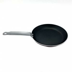 Süper Teflon Krep Tavası Ø20 cm Metal Saplı Sığ Omlet Tavası