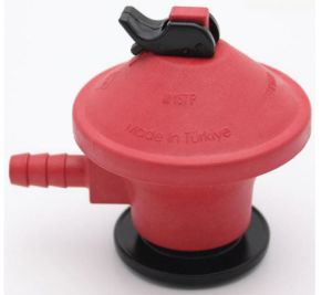 Tüplü Ocaklara 1metre TS'li Tüp Hortumu Dedantör 2 Kelepçe TamSet LPG Regulatör CE Belgeli Türk Malı