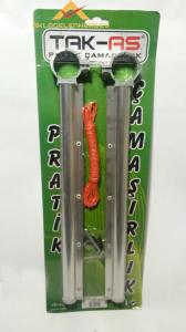 YUVARLAK KÜPEŞTE MONTAJLI ÇAMAŞIR KURUTMA ASKISI